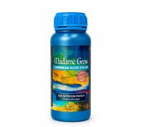 Madame Grow Caribbean Algae 250ml - Fertilizzante Organico Alghe Marine Atlantiche, Biostimolante Microbico per Suolo Fertile, Potenzia Crescita e Produzione Fiorale
