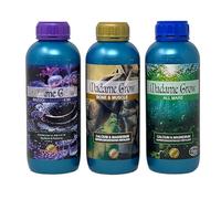 Madame Grow - Concime Idroponico Professionale - Kit Green Sad 3 x 1 L - per Tutti i Tipi di Piante