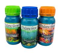 Madame Grow - Concime Naturale per Crescita e Fioritura - Formula Concentrata per Diverse Varietà di Semi - 3 x 250ml
