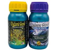 MADAME GROW - Fertilizzante Organico per la Crescita e la fioritura - Kit Election - 2x250ml