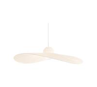 Sospensione Contemporanea Madame Tessuto Avorio 1 Luce E27