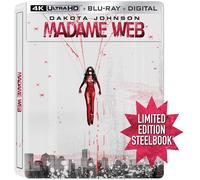 Madame Web (4K UHD Blu-ray) Dakota Johnson Sydney Sweeney Isabela Merced