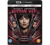 Madame Web (4K UHD Blu-ray) Emma Roberts Tahar Rahim Dakota Johnson Zosia Mamet
