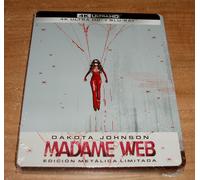 MADAME WEB 4K UHD+BLU-RAY STEELBOOK NUOVO SIGILLATO AZIONE FANTASTICO A-B-C