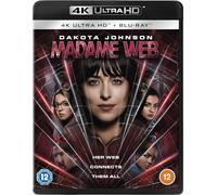 Madame Web (4K UHD Blu-ray) Emma Roberts Tahar Rahim Dakota Johnson Zosia Mamet
