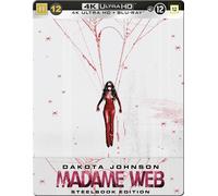 Madame Web Steelbook (4K UHD Blu-ray) Dakota Johnson Isabela Merced