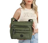 Madamra Trfmdmra100365, Borsa a Tracolla Donna, Verde, 28x25x13 Cm