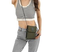 Madamra Trfmdmra100405, Borsa a Tracolla Donna, Verde, 28x25x13 Cm