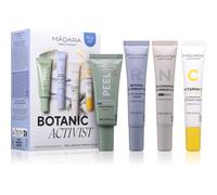 MÁDARA Cura del viso Cura Set di mini-rinnovamento in 4 fasi dell'attivista botanico Siero alternativo al retinolo 15 ml + Siero alternativo alla niacinamide 15 ml + Maschera Peel Brightening 5% AHA 17 ml + Crema rigenerante alla vitamina C per una pelle luminosa 15 ml 1 Stk.