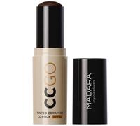 MÁDARA CC GO Stick CC colorato con ceramidi SPF30#100 Mocha - Stick correttore 3 in 1 con protezione solare minerale, uniforma il tono della pelle, copre arrossamenti e macchie
