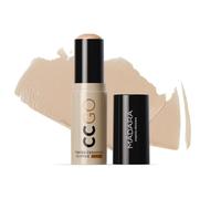 MÁDARA CC GO Stick CC colorato con ceramidi SPF30#35 True Beige - Stick correttore 3 in 1 con protezione solare minerale, uniforma il tono della pelle, copre arrossamenti e macchie