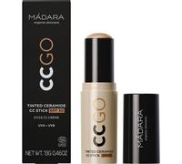 MÁDARA CC GO Stick CC colorato con ceramidi SPF30#40 Sand - Stick correttore 3 in 1 con protezione solare minerale, uniforma il tono della pelle, copre arrossamenti e macchie