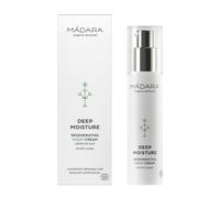MÁDARA Organic Skincare | Deep Moisture Crema per la Notte 50ml - La Formula Ricca e Morbida Si Assorbe Facilmente, Fornendo Potenti Antiossidanti Ed Essenze Vegetali Naturali Per Tutta La Notte