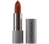 MÁDARA Organic Skincare | VELVET WEAR Matte Cream Lipstick #33 MAGMA - 3.8g, Velvety texture, Ultra-spreadable, Comfortable wear, Satin finish, With Blueberry seed oil and Shea butter, Vegan