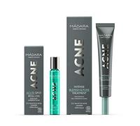 MÁDARA Organic Skincare | Combinazione Di Trattamenti Acne Acute Spot Roll-on E Intense Blemish & Pore, Con Acido Salicilico, Cellule Staminali Di Ginepro, Per Pelli Con Problemi, Vegano, Ecocert