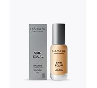 MÁDARA | Skin Equal Soft Glow Foundation SPF15#50 GOLDEN SAND - 30ml, Leichte mineralische Foundation, Lang anhaltend, Natürlich strahlendes Hautfinish und verstellbare Deckkraft, Vegan.