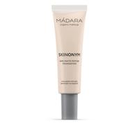 MÁDARA SKINONYM Semi-Matte Peptide Foundation, #10 PORCELAIN, 30ml