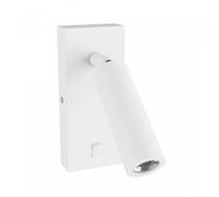 Madara Slim Mr11 Applique Orientabile 230V IP20 38x95cm Bianco