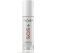 MÁDARA Organic Skincare | SOS+ SENSITIVE Moisturiser, 50ml - Leichte tägliche Feuchtigkeitspflege für empfindliche, zu Rötungen neigende Haut, Dermatologisch nachgewiesen, Rötungen zu beruhigen.