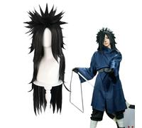 Madara Uchiha Parrucca Cosplay per adulti, Festa di Halloween Mostre di fumetti Feste di compleanno a tema e convenzioni di anime