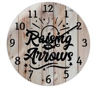 Madcolitote Orologio da parete da 15 pollici Bibbia Versi Scrittura, grandi orologi da parete a batteria con frecce che si alzano silenziose citazione di Gesù religioso cristiano regalo per la casa