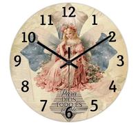 Madcolitote Orologio da parete da 15 pollici Bibbia Versi Scrittura Orologi decorativi rotondi a batteria Para Dios Posible Gesù Citazione religiosa cristiana nuova casa regalo Ringraziamento per lei