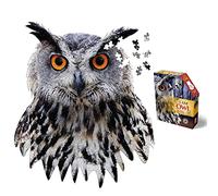 MADD 3013-IAMOwl CAPP 883013 Shape - Puzzle a forma di gufo, 550 pezzi, per bambini e adulti, multicolore