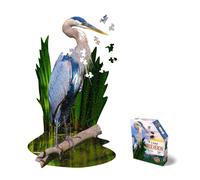 Madd Capp Blue Heron 300 Piece Jigsaw Puzzle for Ages 10 and up - 6021 - Unique-