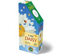 Madd Capp: I AM Daisy - Puzzle da 350 pezzi, a forma di floreale, dimensioni 23 x 23 cm, con foglio divertente (lingua italiana non garantita)