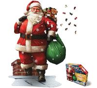 Madd CAPP: I Am Santa - Puzzle da 1000 pezzi - Puzzle per adulti a forma di vacanza, 25 x 38 assemblato, riferimento poster, libretto educativo di Natale