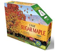 Madd Capp: I Am Sugar Maple - Puzzle da 1000 pezzi a forma di albero, 35 x 38 di
