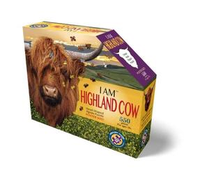 Madd Capp MDC3021 Puzzle da 550 Pezzi Sagomato - I Am Highland Cow