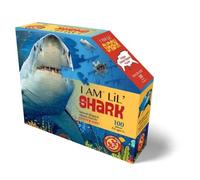 Madd Capp MDC4013 Puzzle da 100 Pezzi Sagomato - I Am Lil' Shark
