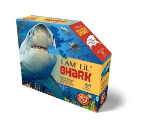 Madd Capp MDC4013 Puzzle da 100 Pezzi Sagomato - I Am Lil' Shark