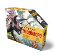 Madd Capp MDC4015 Puzzle da 100 Pezzi Sagomato - I Am Triceratops