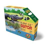 Madd Capp MDC4021 Puzzle da 100 Pezzi Sagomato - I Am Lil' Gator