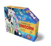 Madd Capp MDC4027 Puzzle da 100 Pezzi Sagomato - I Am Lil' Unicorn