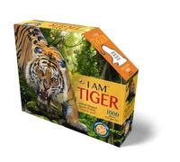 Madd Capp MDC7004 Puzzle da 1000 Pezzi Sagomato - I Am Tiger