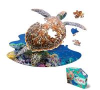 Madd Capp MDC4804 Puzzle da 48 Pezzi Sagomato - I Am Lil' Sea Turtle