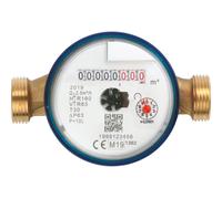 MADDALENA - CONTATORE ACQUA QUADRANTE ASCIUTTO 1/2" CON DI RACCORDI FR SJ PLUS