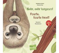 Maddalena Schia Sehr, sehr langsam: Kinderbuch Deutsch-Rumän (Copertina rigida)