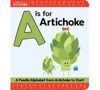 Maddie Frost A Is for Artichoke (Libro di cartone)