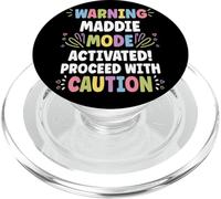 MADDIE Personalized Name Funny Cute Custom MADDIE Name PopSockets PopGrip per MagSafe