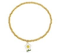 Made by Nami Bracciale Donna Occhio Turco Perline Oro Acciaio Inossidabile Waterproof Boho