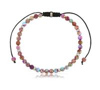 Made by Nami Chakra, bracciale da uomo, in stile bohémien, con perle, da uomo, impermeabile, da surfista