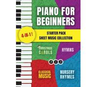 Made Easy Press Piano for Beginners Starter Pack Sheet Music (Copertina rigida)