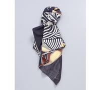 MADE FOR LOVING PAREO FOULARD IN MUSSOLA MISTO COTONE E SETA ETNICO FLOREALE