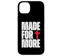 Made for More Cross Christian Faith Purpose Driven Life Custodia per iPhone 14 Plus