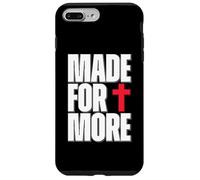 Made for More Cross Christian Faith Purpose Driven Life Custodia per iPhone 7 Plus/8 Plus