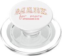 Made for More Ephesans 2:10 Versetto della Bibbia Cristiana PopSockets PopGrip per MagSafe